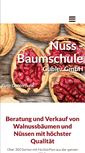 Mobile Screenshot of nussbaeume.ch